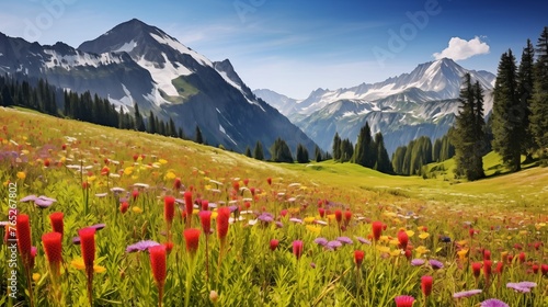 meadow with wildflowers © Image Studio