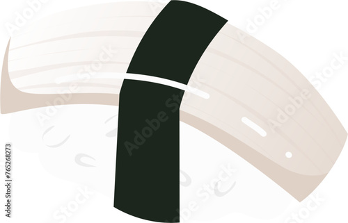 Sushi Illustration. Japanese food Illustration.