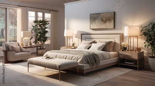 Creating a cozy and inviting bedroom with a touch © Muhammad