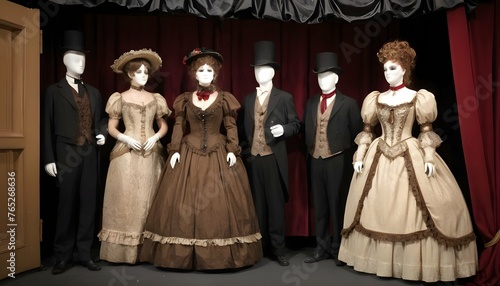 Victorian Theater Backstage Costumes Props Hist Upscaled 6