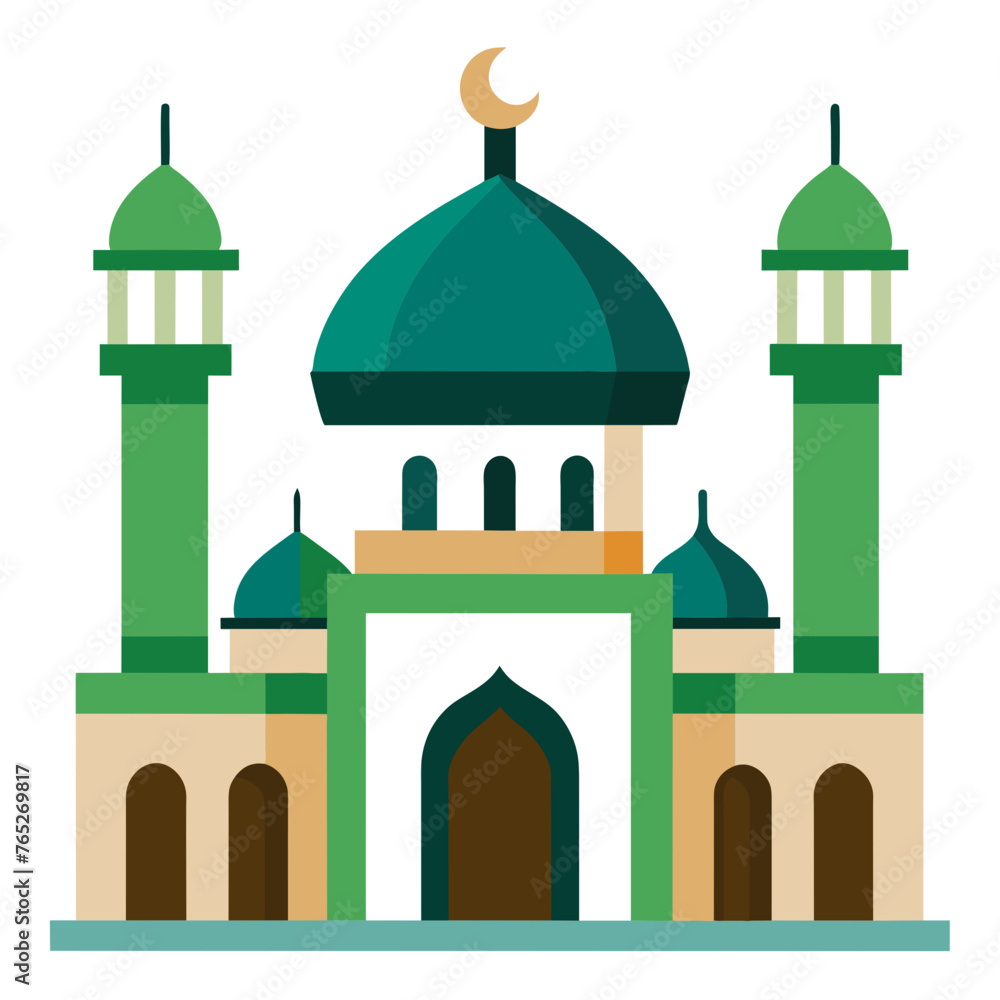 Masjid Vector Illustration