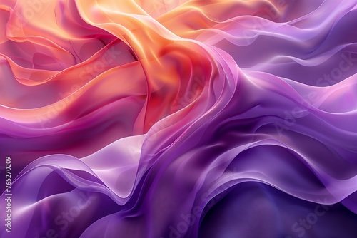 A closeup view of a vibrant purple and orange flame resembling liquid violet and magenta petals, with electric blue accents, creating a mesmerizing art pattern in the gas