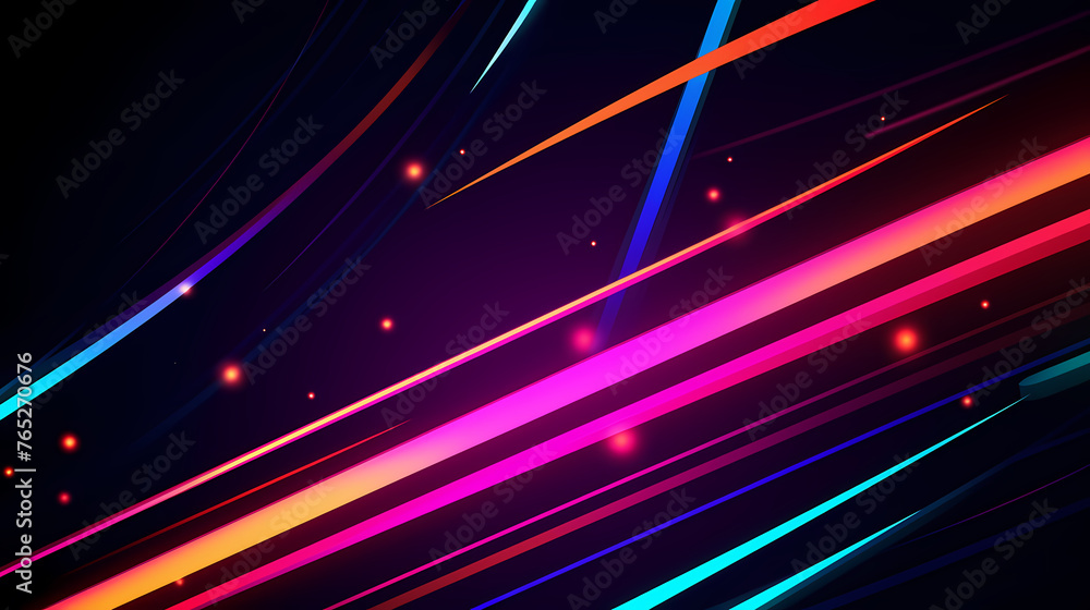 Obraz premium 3D futuristic abstract abstract futuristic background