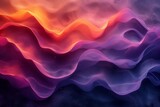 A closeup image capturing the vibrant colors of a wave on a dark background, showcasing hues of purple, azure, violet, pink, and magenta, resembling a beautiful geological phenomenon