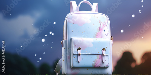 Elevate Your Style Discover the Latest Collection of Imported unicorn and rainbow Backpacks for Fashionable Girls