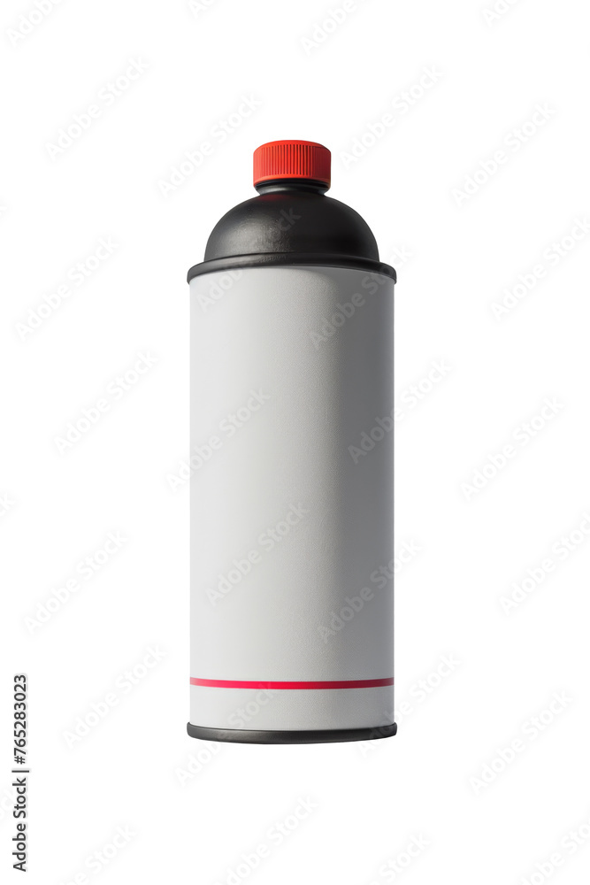 Blank Spray Can with Red Cap Blank Spray Can with Red Cap