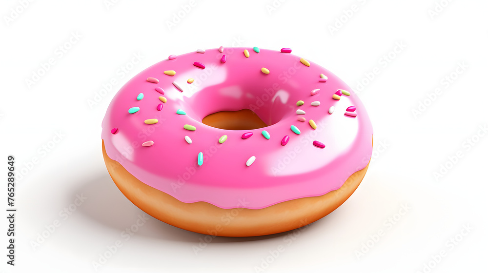 Donut icon 3d Donut icon 3d
