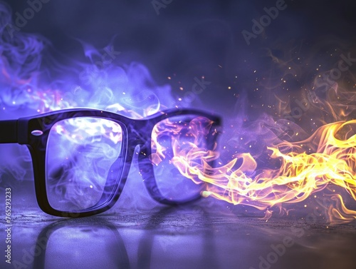 Augmented reality glasses with magic integration, see spells come to life