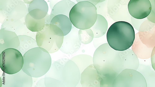 watercolor circles