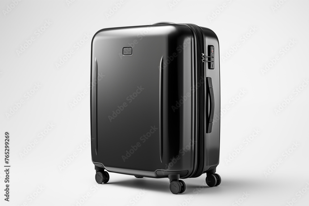 Luggage bag isolated on white background.