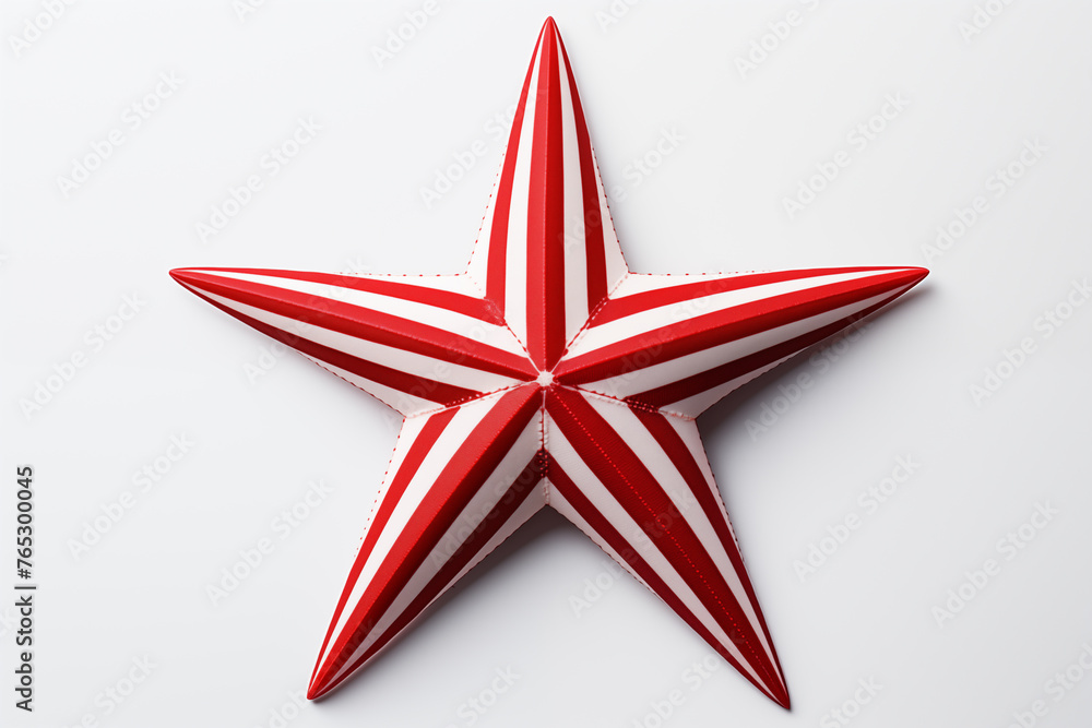 Star decoration isolated on white background. Star decoration isolated on white background.