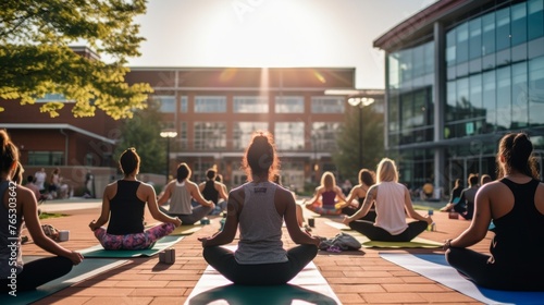  Women's Yoga Collective Embracing Nature's Harmony in Outdoor Sessions