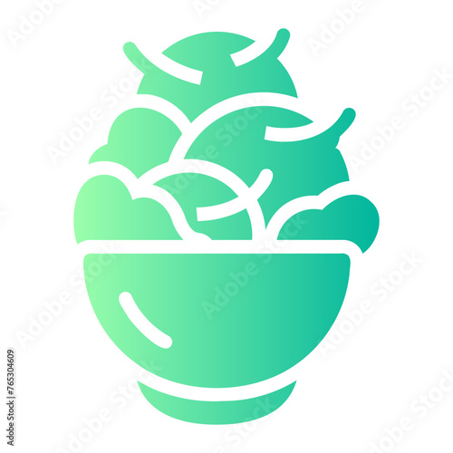 ice cream Gradient icon