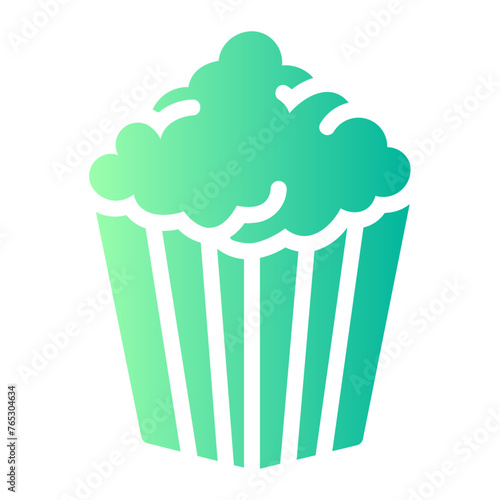 popcorn Gradient icon