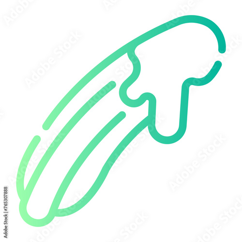 churros Line Gradient Icon
