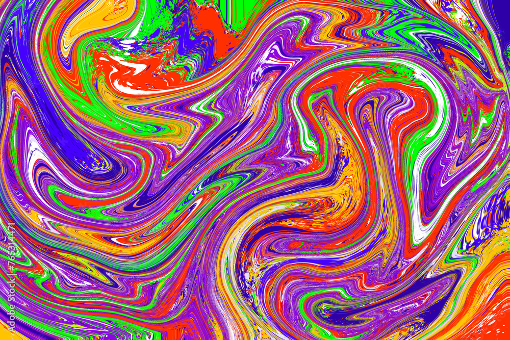 colorful abstract fluid background