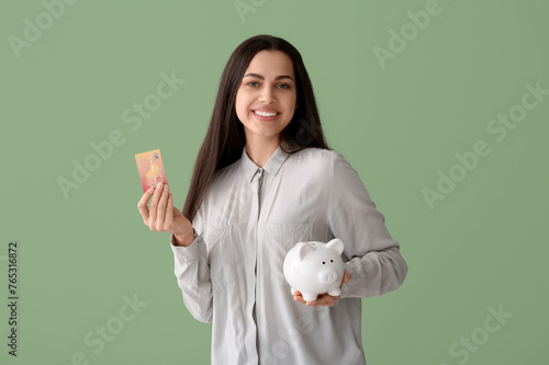 Beautiful young happy woman...