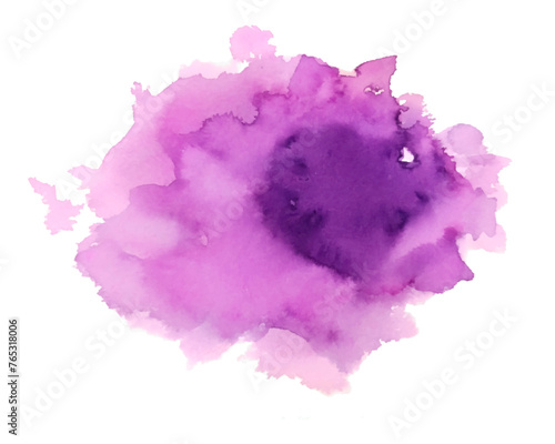 brush strokes style abstract purple watercolor ink blot texture background