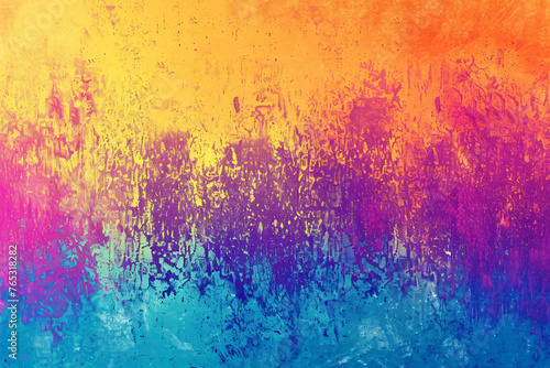 Modern abstract background, retro yellow orange blue gradient color texture concept illustration © lin
