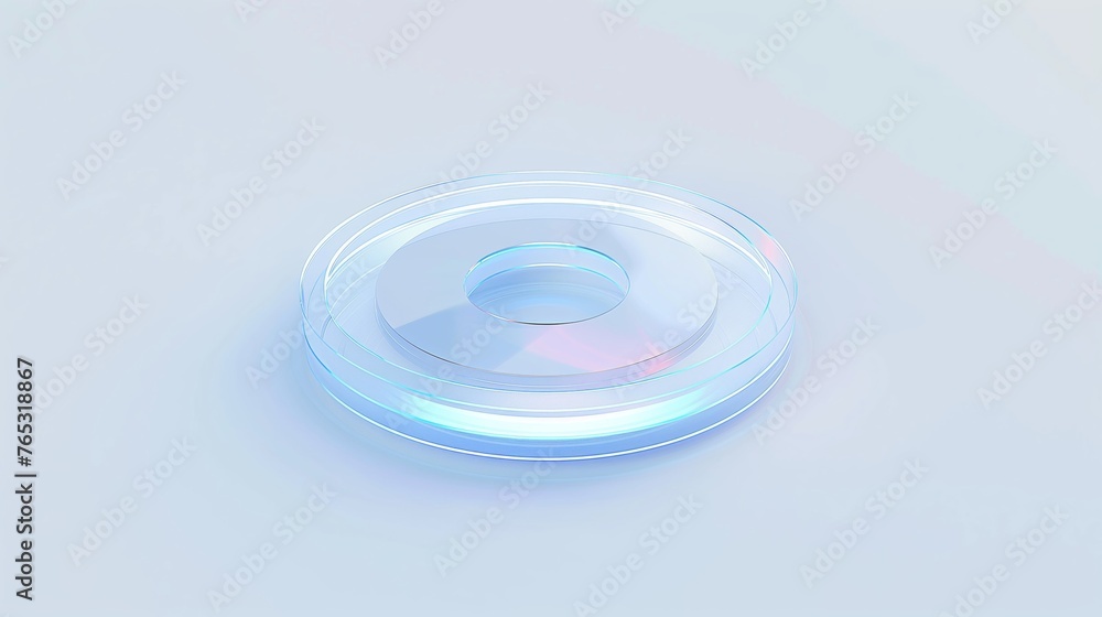 A shiny blue glass sphere, like a miniaturized CD-ROM reflecting light, could represent digital data storage. A shiny blue glass sphere, like a miniaturized CD-ROM reflecting light, could represent digital data storage.