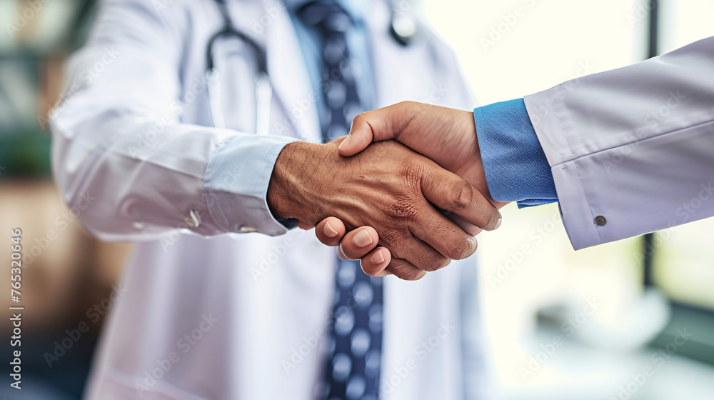 close up of Surgeon Handshake: A Powerful Image of Surgical Colleagues Shaking Hands, Emphasizing Professionalism and Unity.
close up of Surgeon Handshake: A Powerful Image of Surgical Colleagues Shaking Hands, Emphasizing Professionalism and Unity.