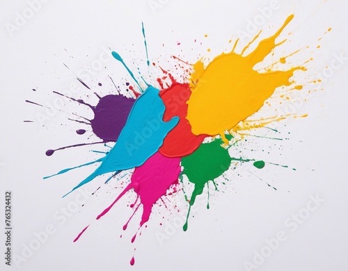 abstract watercolor background with watercolor splashes