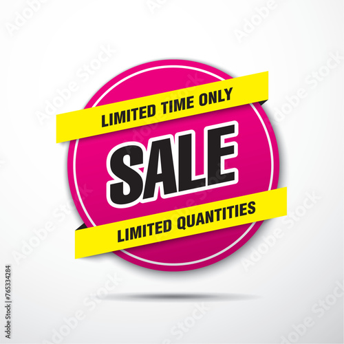sale banner layout design vector illustration