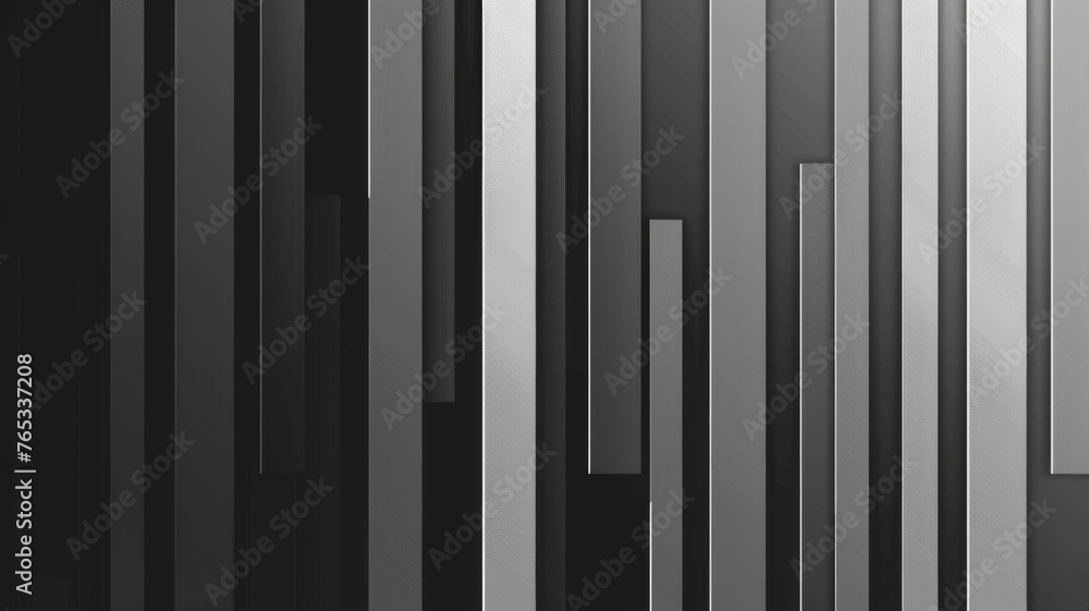 Modern gradient of geometric black shapes design - A sophisticated image showcasing an array of black and grey geometric shapes overlapping in a gradient effect Modern gradient of geometric black shapes design - A sophisticated image showcasing an array of black and grey geometric shapes overlapping in a gradient effect