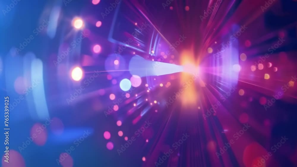 A zoomedin shot of a laser beam being used to manipulate the properties of individual quantum dots showcasing the tingedge technology and advancements in this field. A zoomedin shot of a laser beam being used to manipulate the properties of individual quantum dots showcasing the tingedge technology and advancements in this field.