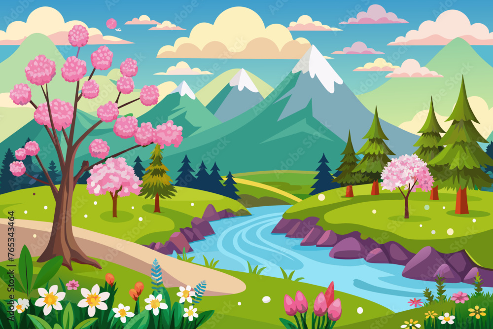 fr hlingslandschaft fr hlingslandschaft