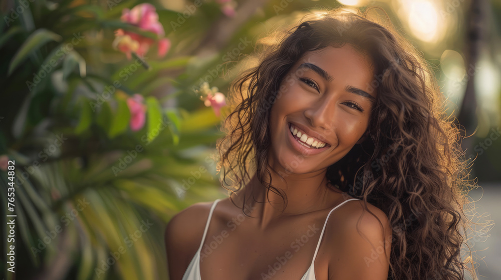 Stunning and beautiful topmodel smiling and looking at camera. Stunning and beautiful topmodel smiling and looking at camera.