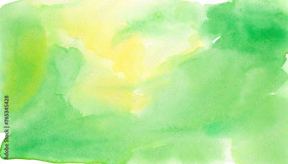 watercolor light green background texture watercolour green yellow color backdrop
