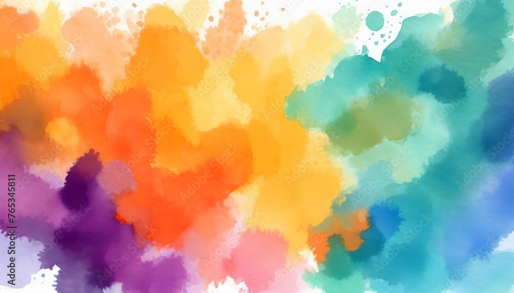 colorful watercolor background