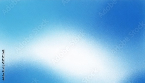 white blue abstract background shine bright light and glow template empty space grainy noise grungy texture color gradient rough