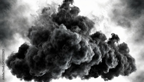 cloud of black smoke background
