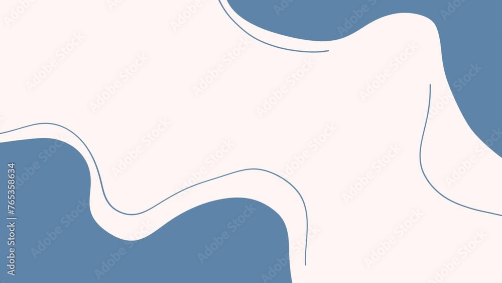 Hand drawn minimal seamless loop background. 4k video