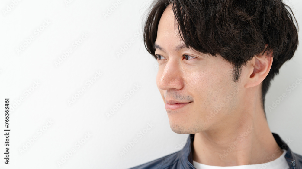 笑顔の男性 笑顔の男性