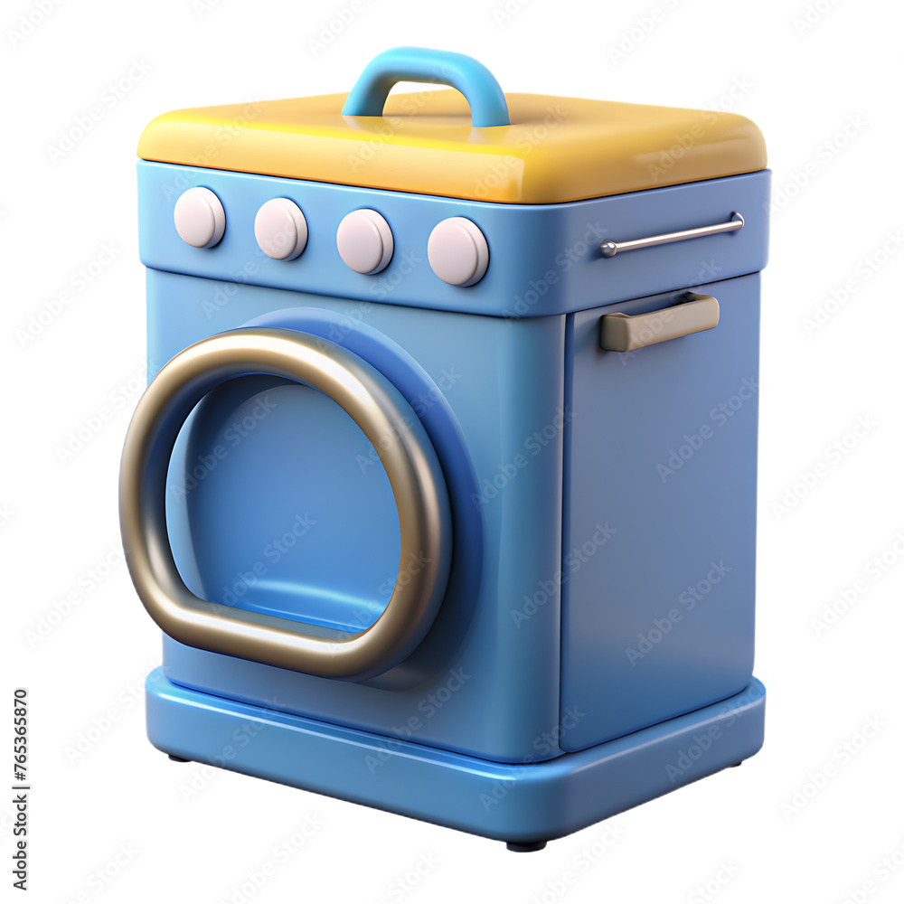 3d icon of furniture with stove 3d icon of furniture with stove