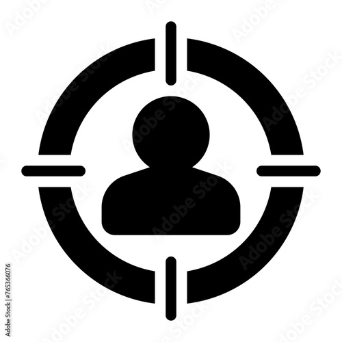 target glyph icon