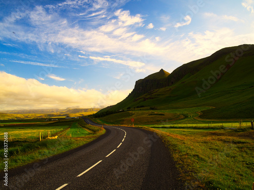 winding road Iceland