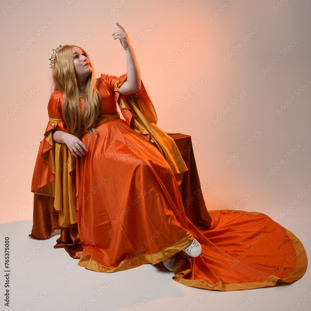 Heavy Industry European-style Royal Court Princess Large Tail Female