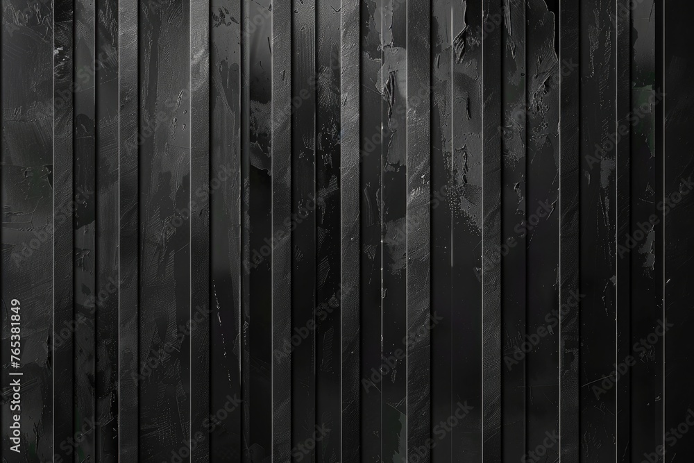 Abstract black background or gray design pattern of vertical lines on ...