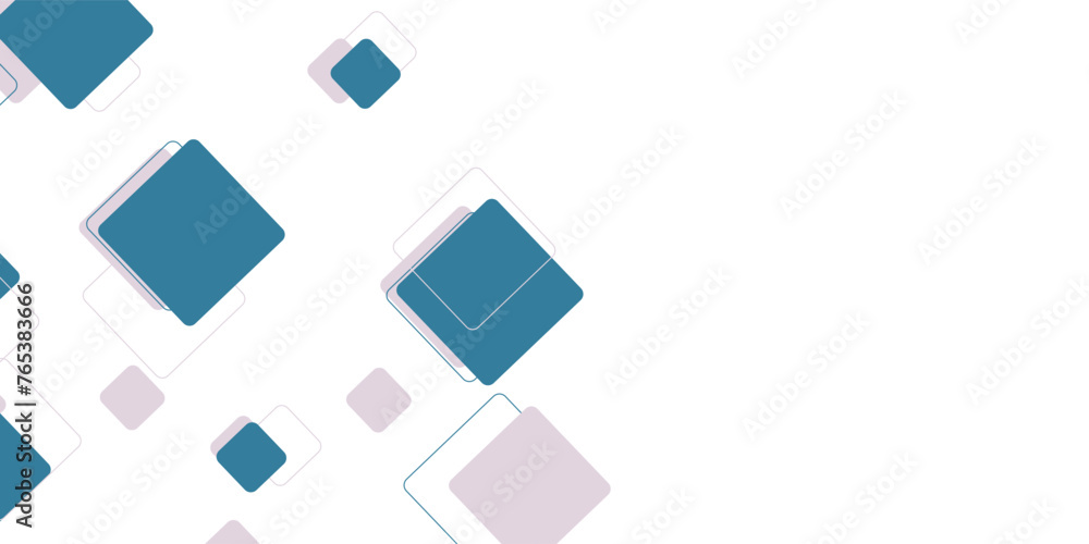White background with abstract blue gray square decoration. Vector illustration for modern presentation background, brochure design, business card background, website slider, landing page. White background with abstract blue gray square decoration. Vector illustration for modern presentation background, brochure design, business card background, website slider, landing page.