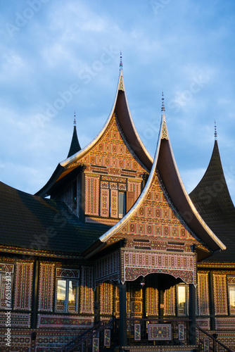 Big House or Rumah Gadang Minangkabau photo