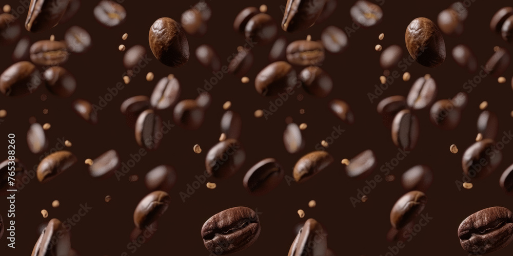 Seamless Roasted Coffee Beans Texture for Gourmet Background Pattern
Seamless Roasted Coffee Beans Texture for Gourmet Background Pattern