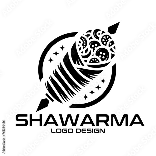 Shawarma Vector Logo Design