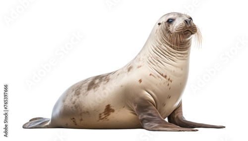 seal isolated on transparent background cutout © Papugrat