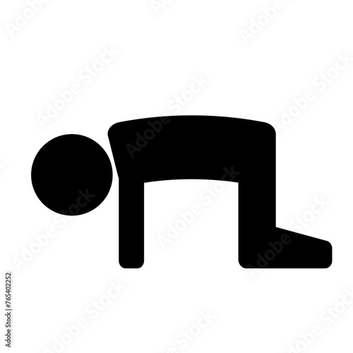 ピクトグラム「挫折・失敗・反省」