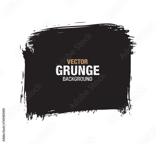 grunge black background, vector graphic photo