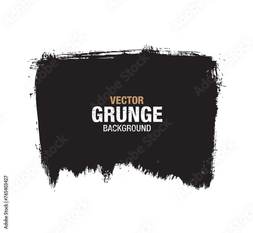 grunge black background, vector graphic